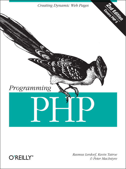 Cover image for Programming PHP